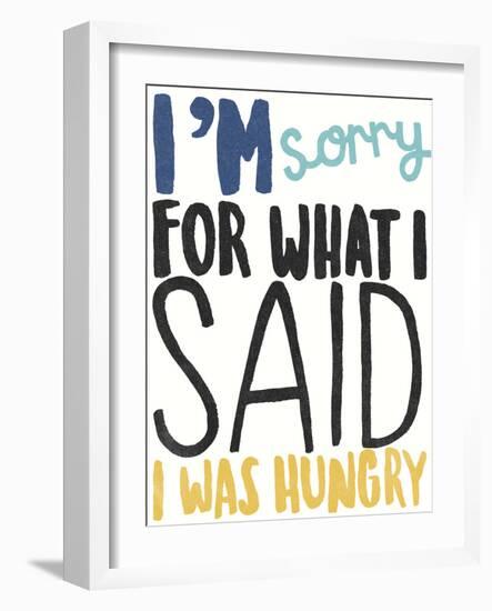 I Was Hungry-Kristine Hegre-Framed Giclee Print