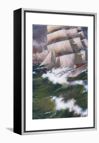 I Washed the Ship Fore and Aft-Arthur Rackham-Framed Premier Image Canvas