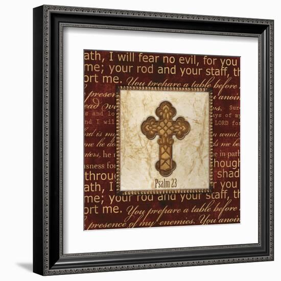 I Will Fear No Evil-Artique Studio-Framed Art Print