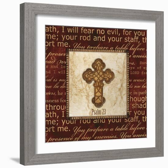 I Will Fear No Evil-Artique Studio-Framed Art Print