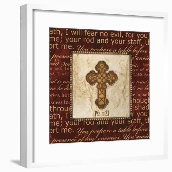 I Will Fear No Evil-Artique Studio-Framed Art Print