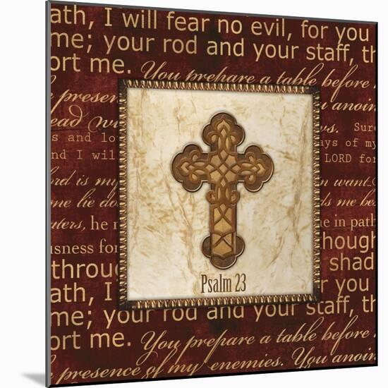 I Will Fear No Evil-Artique Studio-Mounted Art Print