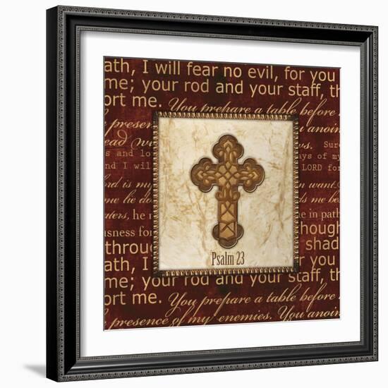 I Will Fear No Evil-Artique Studio-Framed Art Print