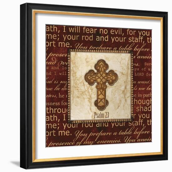 I Will Fear No Evil-Artique Studio-Framed Art Print