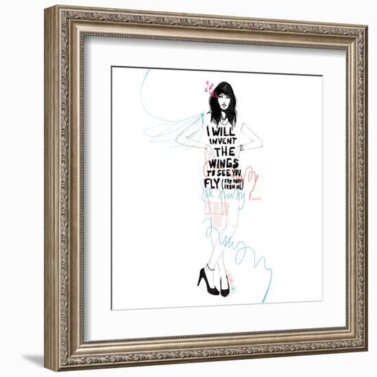 I Will Invent-Manuel Rebollo-Framed Art Print