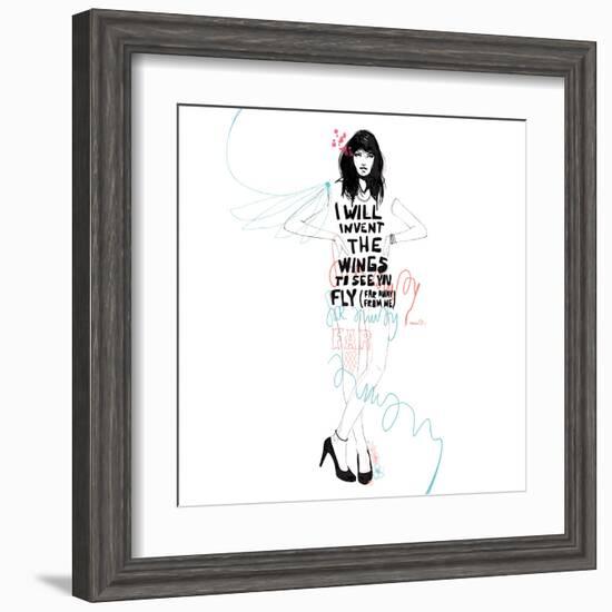 I Will Invent-Manuel Rebollo-Framed Art Print