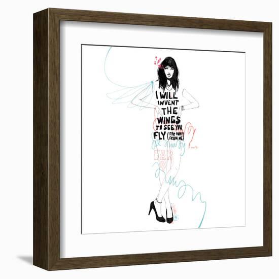 I Will Invent-Manuel Rebollo-Framed Art Print