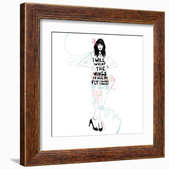 I Will Invent-Manuel Rebollo-Framed Art Print