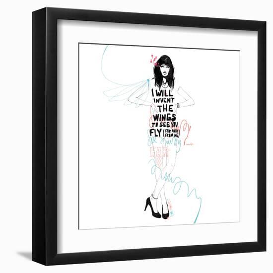 I Will Invent-Manuel Rebollo-Framed Art Print