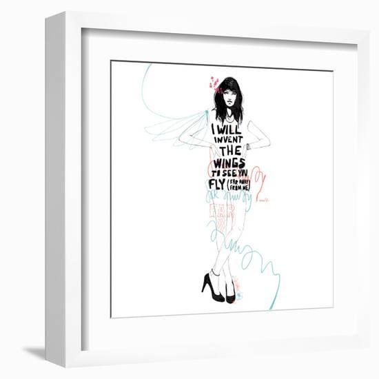 I Will Invent-Manuel Rebollo-Framed Art Print