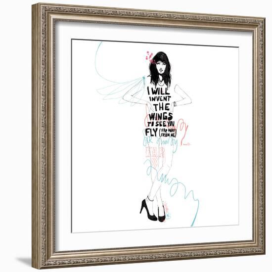 I Will Invent-Manuel Rebollo-Framed Premium Giclee Print