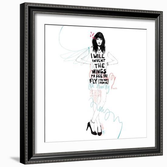 I Will Invent-Manuel Rebollo-Framed Premium Giclee Print