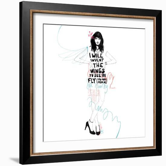 I Will Invent-Manuel Rebollo-Framed Art Print