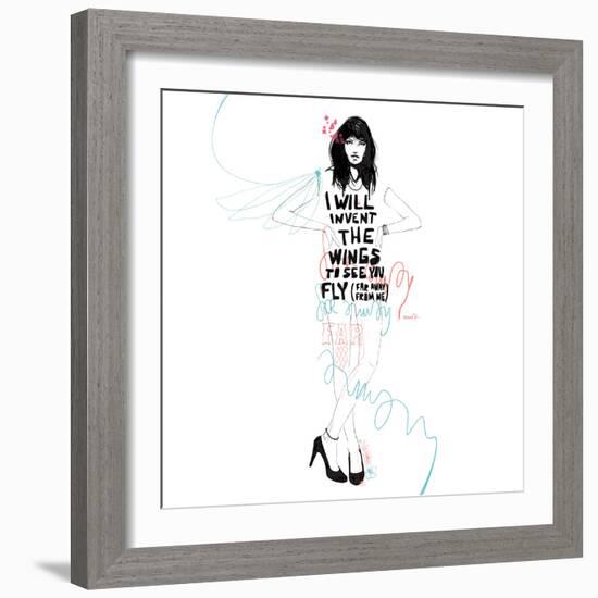 I Will Invent-Manuel Rebollo-Framed Art Print