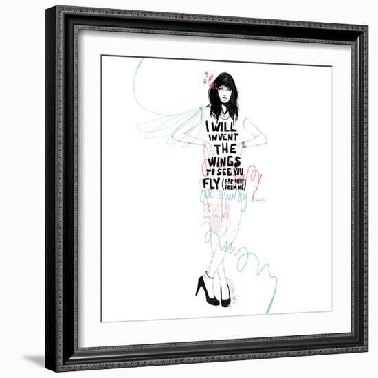 I Will Invent-Manuel Rebollo-Framed Art Print