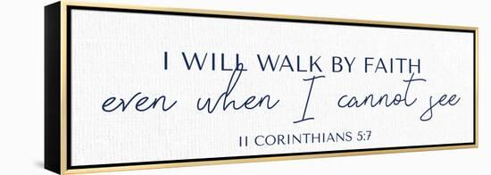 I Will Walk-Allen Kimberly-Framed Stretched Canvas