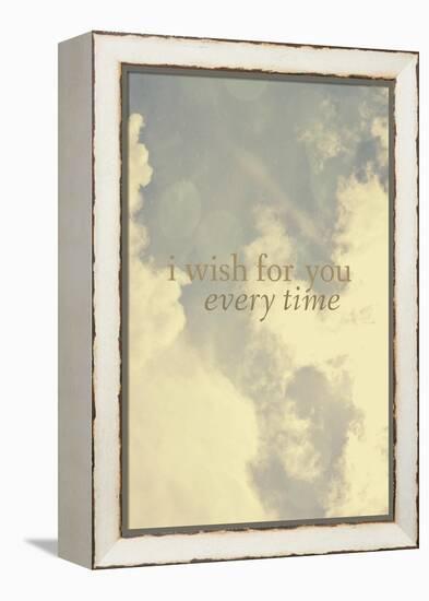 I Wish for You-Vintage Skies-Framed Premier Image Canvas