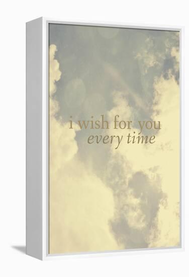 I Wish for You-Vintage Skies-Framed Premier Image Canvas