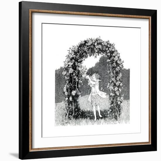 I Wonder - Child Life-Mildred Lyon-Framed Giclee Print