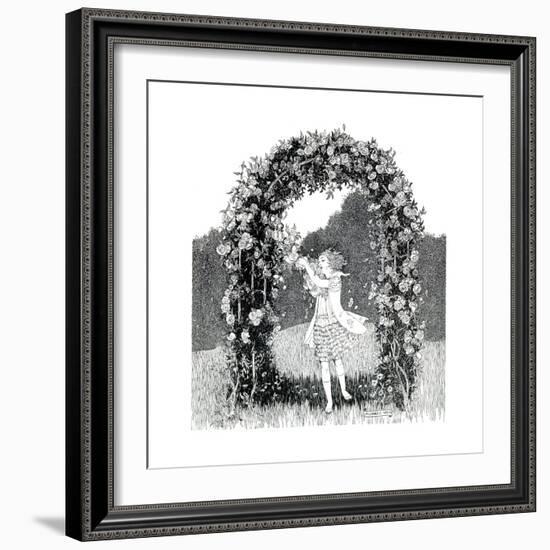 I Wonder - Child Life-Mildred Lyon-Framed Giclee Print