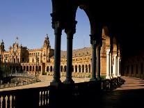 Patio De La Azequia of the Generalife Palace of the Alhambra-Ian Aitken-Framed Premier Image Canvas
