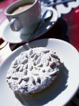 Pine Nut Cakes Dusted with Icing Sugar and Served with Coffee are a Local Speciality-Ian Aitken-Photographic Print