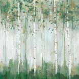 Green Birch Forest-Ian C-Art Print