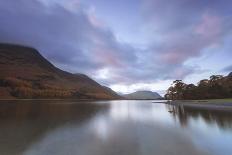 Ashness Landing at Dusk on Derwentwater, Lake District National Park, Cumbria, England, UK-Ian Egner-Framed Photographic Print