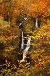 Stock Ghyll Force Waterfall in Autumn, Lake District National Park, Cumbria, England, UK-Ian Egner-Photographic Print