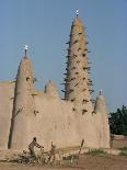 Mud Built Minaret and Mosque, Koupela, Burkina Faso, Africa-Ian Griffiths-Photographic Print