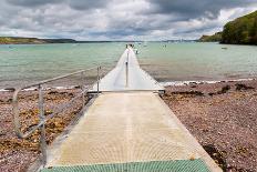 Jetty at Dale a Small Village on the Pembrokeshire Coast of West Wales UK Europe-Ian Woolcock-Photographic Print