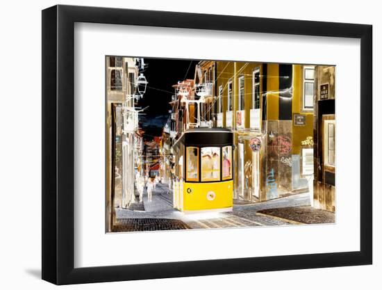 Iberian Negative Collection - Lisbon Tramway-Philippe Hugonnard-Framed Photographic Print