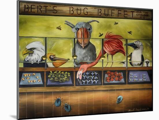 Iberts Bug Buffet-Leah Saulnier-Mounted Giclee Print