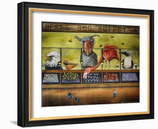 Iberts Bug Buffet-Leah Saulnier-Framed Giclee Print