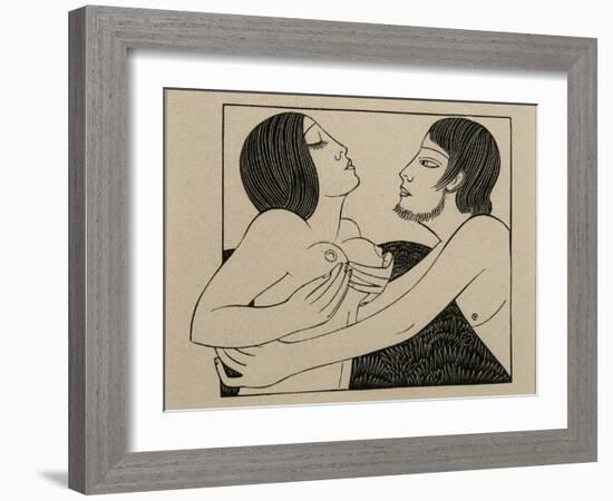 Ibi Dabo Tibi, 1925-Eric Gill-Framed Giclee Print