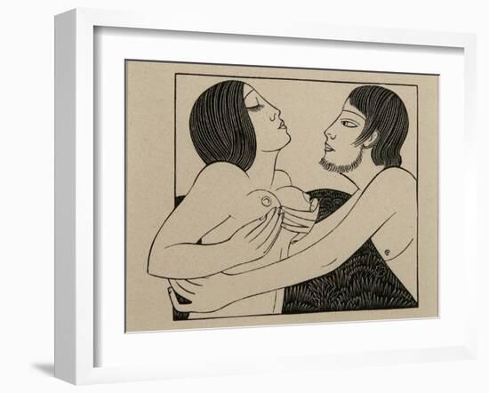 Ibi Dabo Tibi, 1925-Eric Gill-Framed Giclee Print