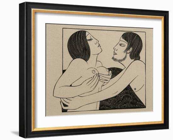 Ibi Dabo Tibi, 1925-Eric Gill-Framed Giclee Print