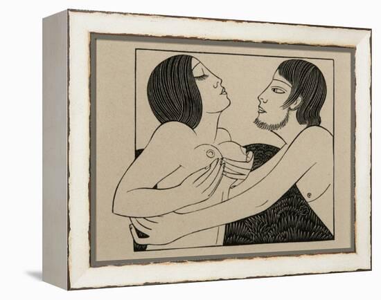 Ibi Dabo Tibi, 1925-Eric Gill-Framed Premier Image Canvas