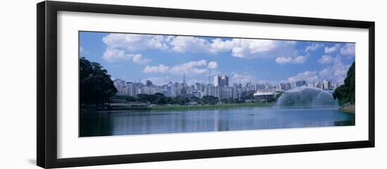 Ibirapuera Park Sao Paulo Brazil-null-Framed Photographic Print