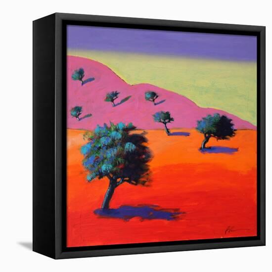 Ibiza, 2021 (acrylic on board)-Paul Powis-Framed Premier Image Canvas