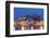 Ibiza Harbour at Night, Ibiza, Balearic Islands, Spain, Europe-Neil Farrin-Framed Photographic Print