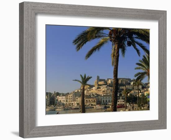 Ibiza Town, Ibiza, Balearic Islands, Spain, Europe-John Miller-Framed Photographic Print