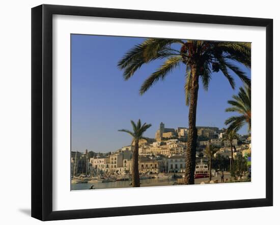 Ibiza Town, Ibiza, Balearic Islands, Spain, Europe-John Miller-Framed Photographic Print