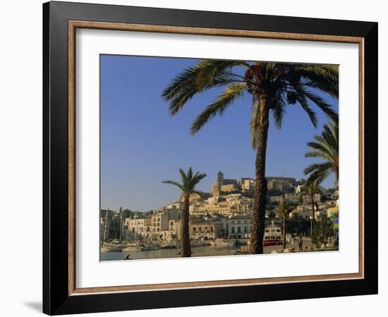 Ibiza Town, Ibiza, Balearic Islands, Spain, Europe-John Miller-Framed Photographic Print