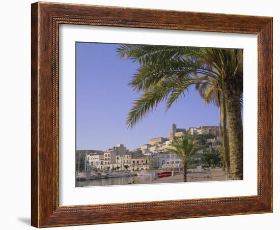 Ibiza Town, Ibiza, Balearic Islands, Spain, Europe-John Miller-Framed Photographic Print