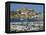 Ibiza Town Skyline and Marina, Ibiza, Balearic Islands, Spain, Mediterranean, Europe-Lightfoot Jeremy-Framed Premier Image Canvas