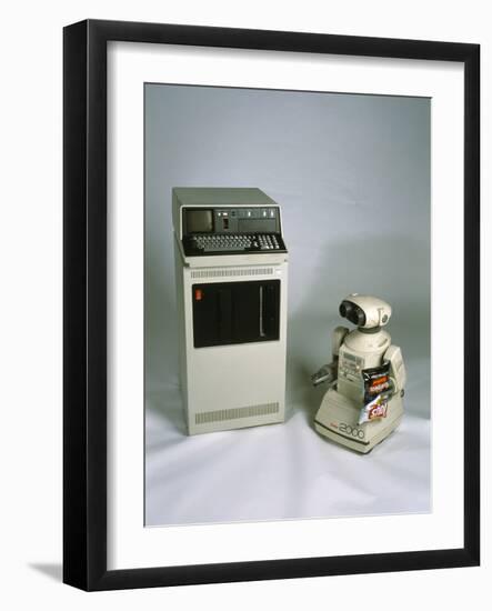 IBM 5110 And Omnibot 2000 Robot-Volker Steger-Framed Photographic Print