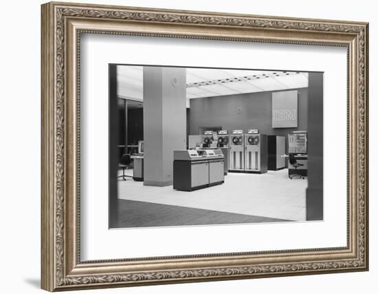 IBM Computers and Office Area-Philip Gendreau-Framed Photographic Print