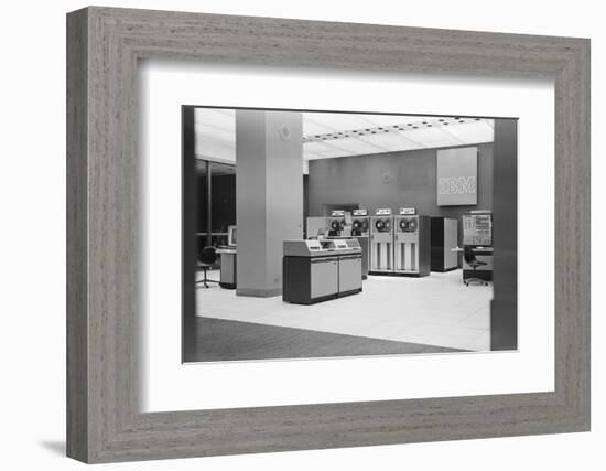 IBM Computers and Office Area-Philip Gendreau-Framed Photographic Print