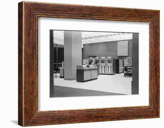 IBM Computers and Office Area-Philip Gendreau-Framed Photographic Print